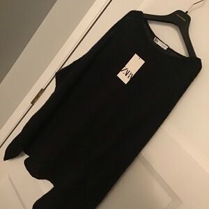 Zara Elegant Black Knitwear.Size XSmall -Small